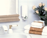 Locking Hotel Shower Soap Dispenser (AVIVA Solid White) locking-hotel-shower-soap-dispenser-aviva-solid-white