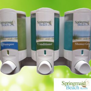 springmaid beach shampoo conditioner shower gel dispensers connected to mount springmaid beach resort dispenser amenities