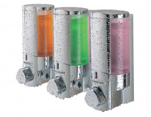 AVIVA Chorme Dispenser on Quark Cruise Lines