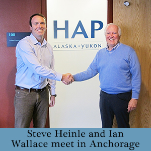 Steve heinle and ian wallace meet in anchorage hap dispenser amenities