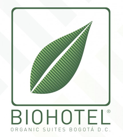 Bio hotel columbia organic suites bogota d. C. Logo green on white background dispenser amenities