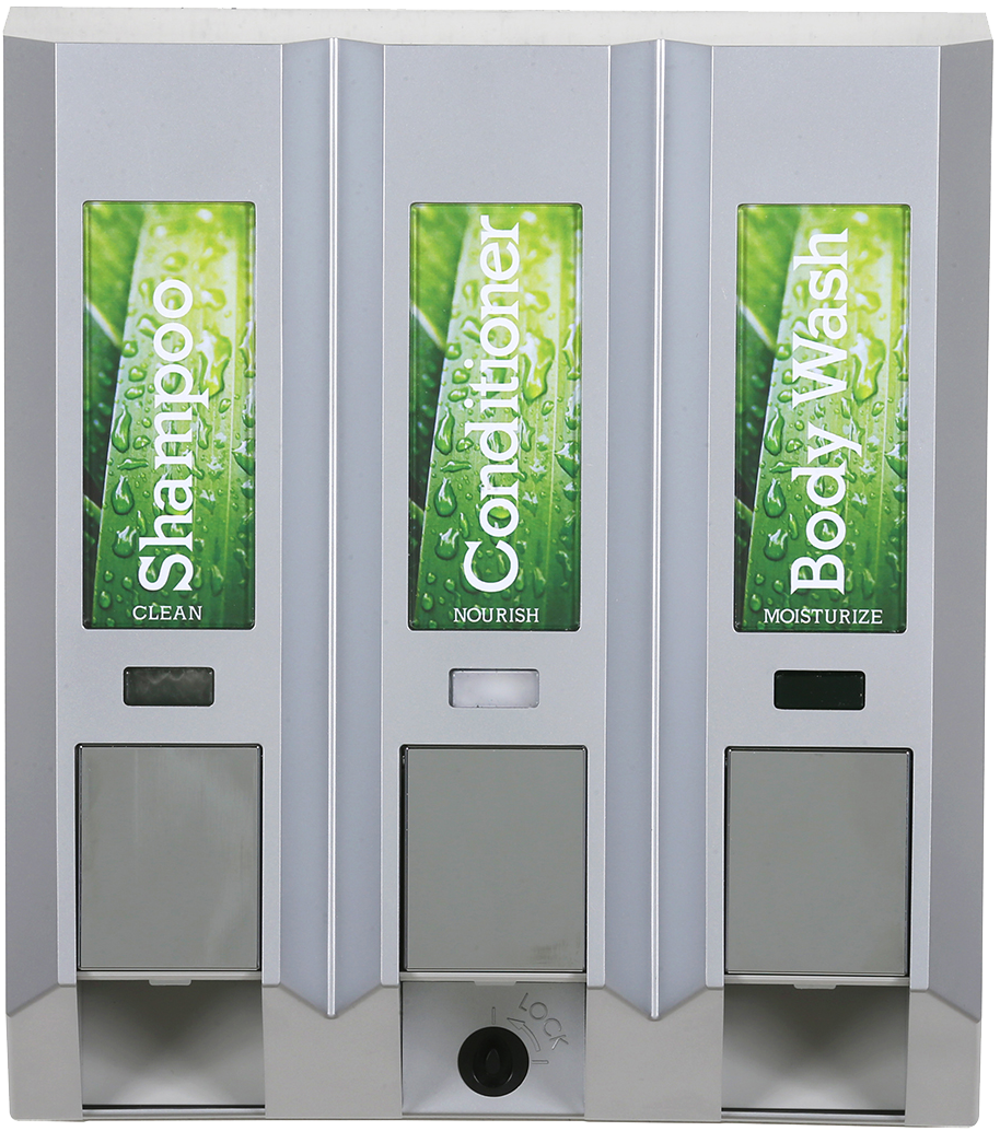 Tradeshow Season | | Dispenser Amenities AZAYA with Satin Finish