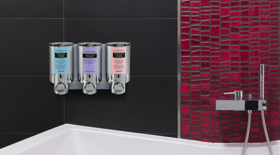 Dispenser Collection Locking Soap & Shower Dispensers
