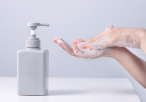 lathering with liquid soap eco-friendly soap solutions luxury liquid soap for hotels and hospitality